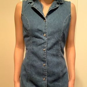 Faded Glory Denim maxi dress